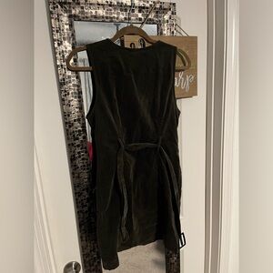 Trendy olive green dress by Forever 21